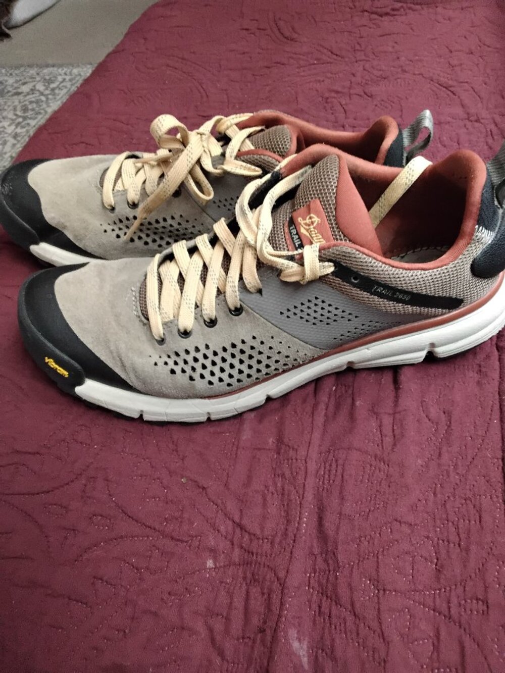 Danner Trail 2650 Women's Hiking Shoes Desert Taupe Picante Size 10